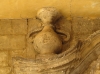 Detalle de la fachada (Iglesia de la Purificacin, La Iglesuela del Cid, Teruel)